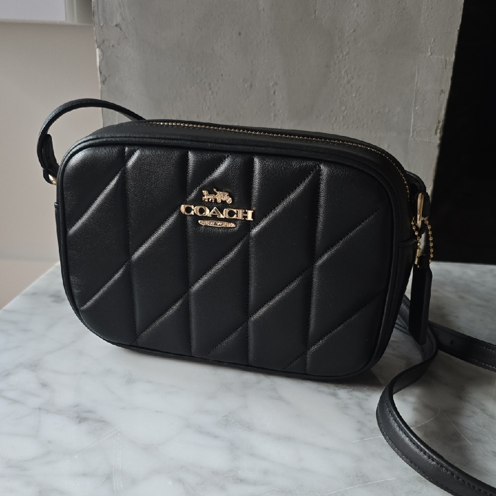 Coach Jamie Black Quilted Mini Crossbody Sold Out